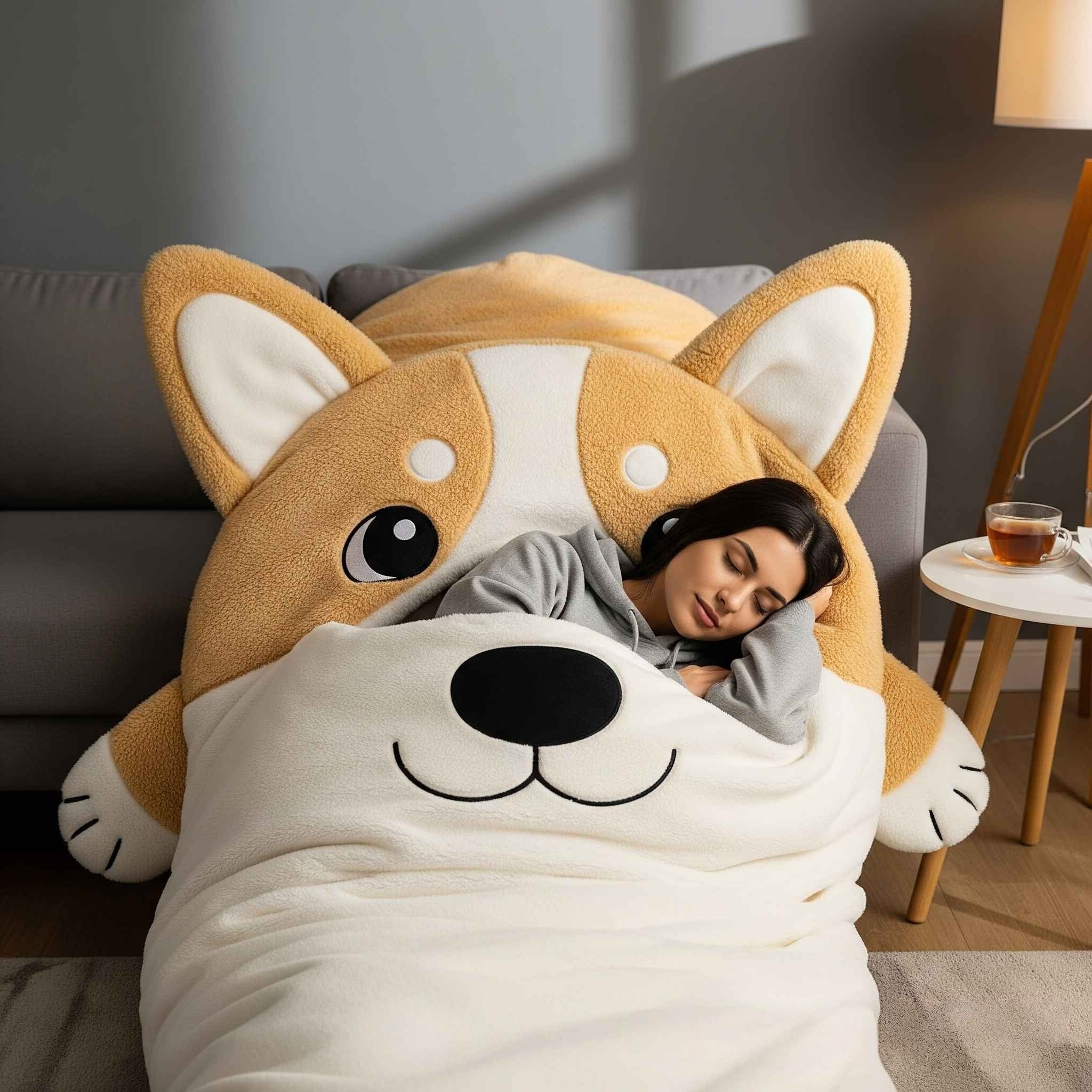Fluffy Dog Sleeping Bags: A Cozy Hug Every Time You Sleep|The best choice for winter!