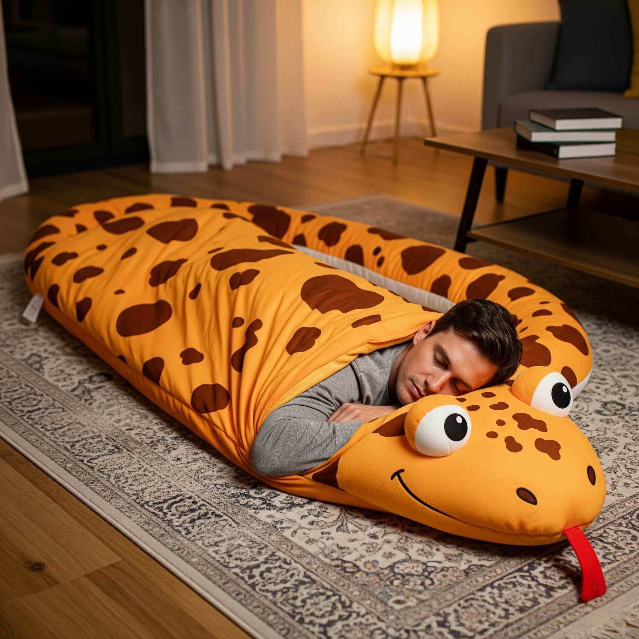 Snake-shaped Sleeping Bag | Practical, Fun &amp; Incredibly Cozy