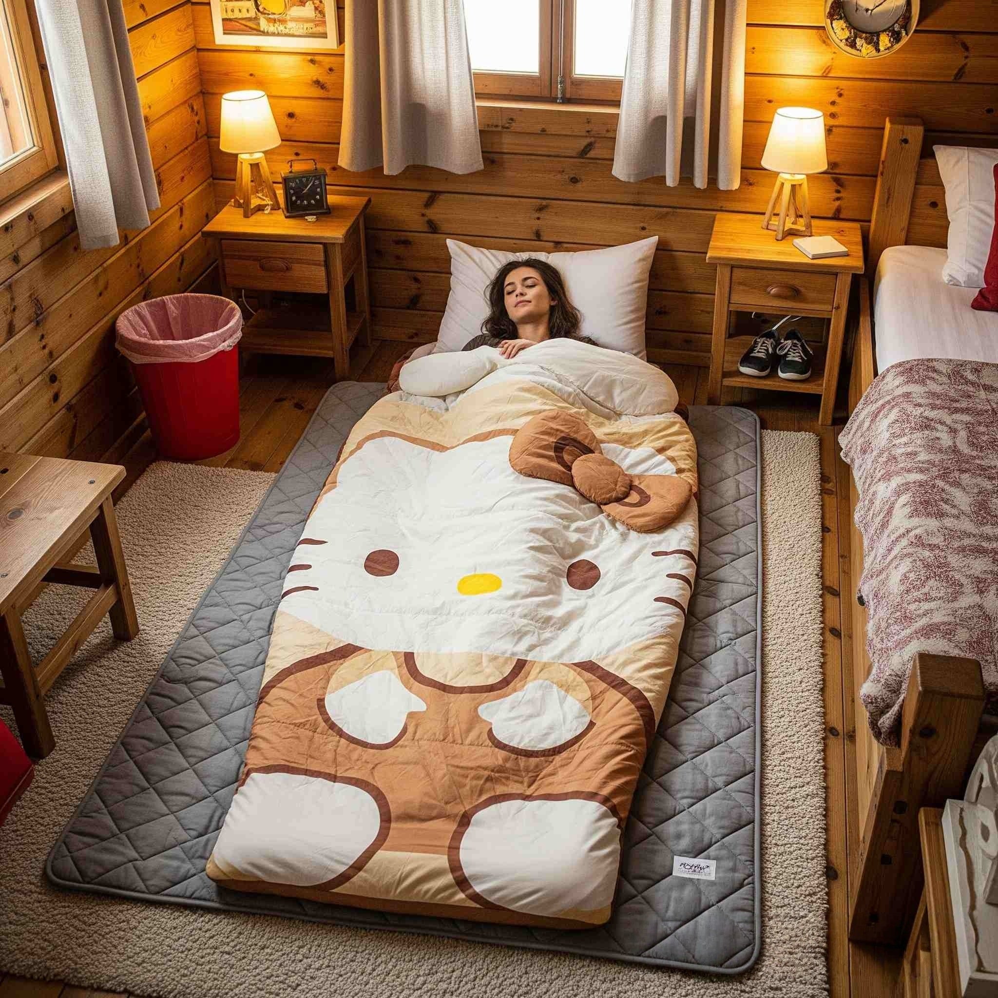 Cute Hello Kitty Sleeping Bag for Fans of Comfort &amp; Kawaii Style