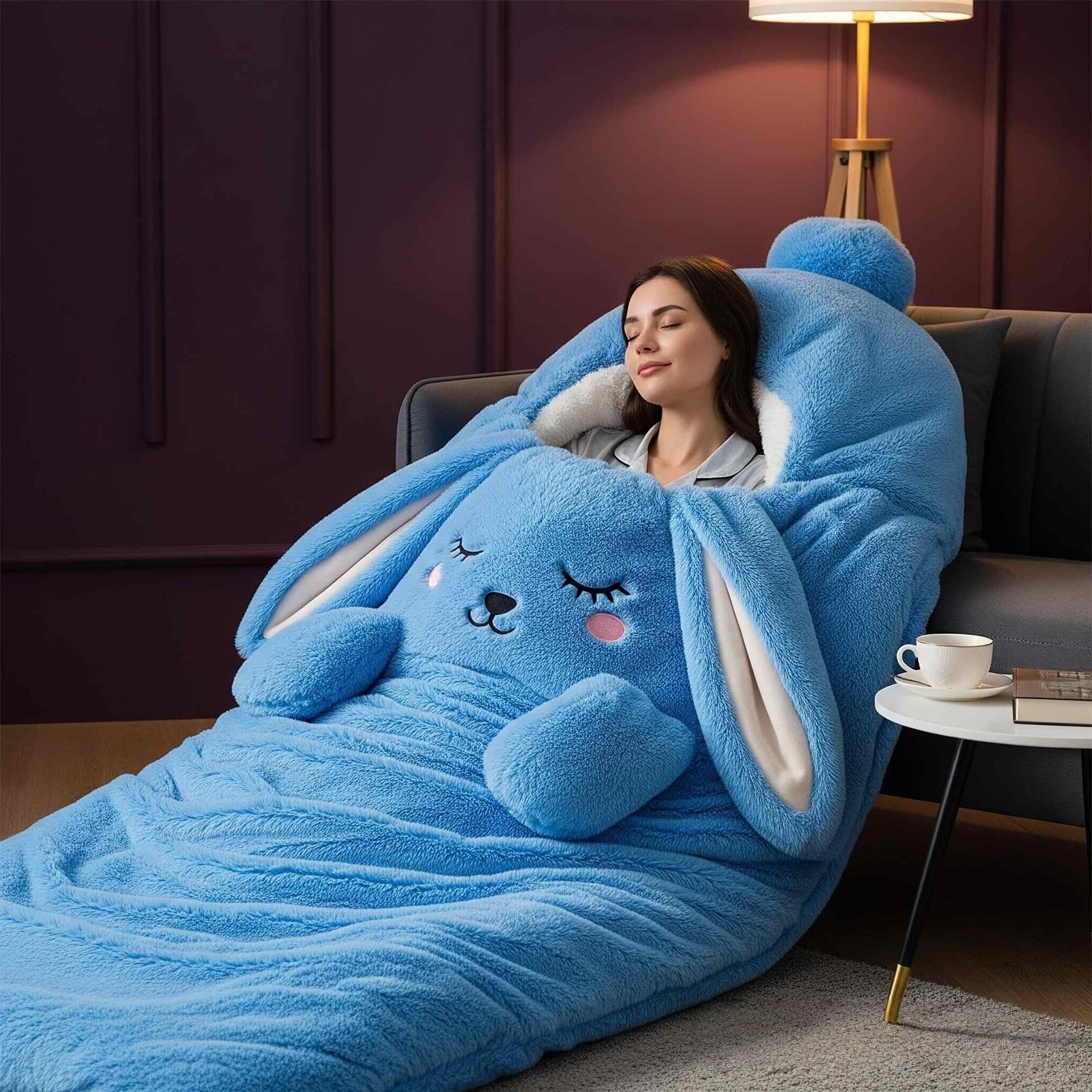 Fluffy Rabbit Sleeping Bag: A Must-Have for Bunny Lovers